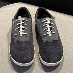 OluKai Black and Gray Men's Sneakers
